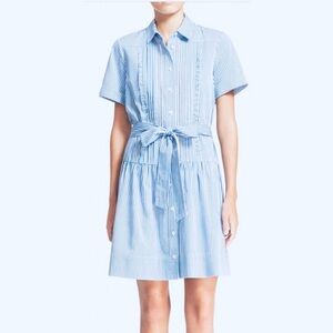 Kate Spade Blue Striped Mini Dress